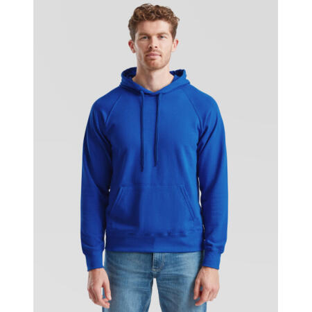 Fruit Of The Loom 62140 Fruit Of The Loom Men's Lightweight Hooded Sweat Royal