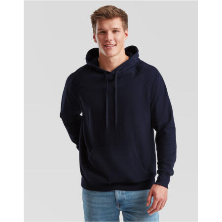 Fruit Of The Loom 62140 Fruit Of The Loom Men's Lightweight Hooded Sweat Deep Navy