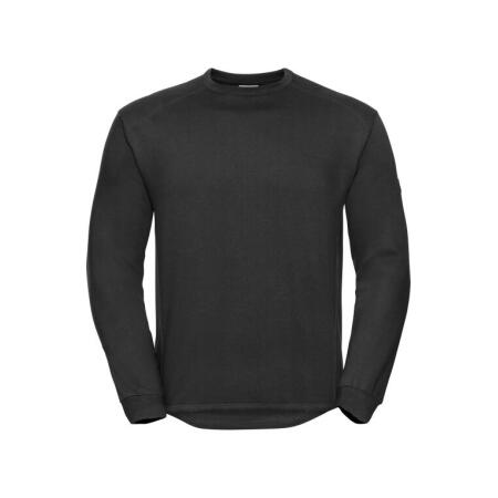 Russell 013M Russell Heavy Duty Workwear Sweatshirt Black