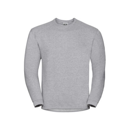 Russell 013M Russell Heavy Duty Workwear Sweatshirt Light Oxford