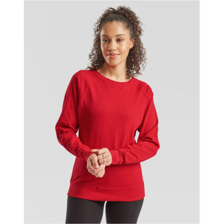 Fuchsia Ladies' Lightweight Raglan Sweat