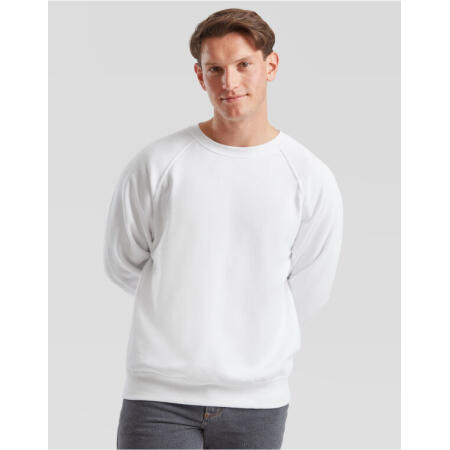 Fruit Of The Loom 62216 Fruit Of The Loom Men's Classic Raglan Sweat White