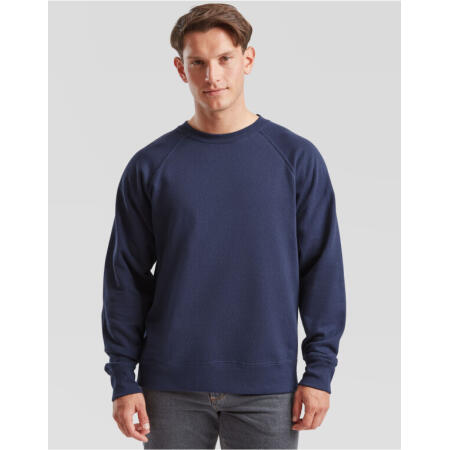 Fruit Of The Loom 62216 Fruit Of The Loom Men's Classic Raglan Sweat Navy Blue
