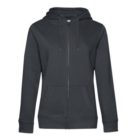 B&C WW03Q B&C QUEEN Zipped Hood_° Asphalt