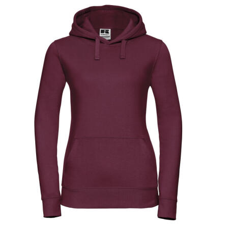 Russell 265F Russell Ladies' Authentic Hooded Sweat Burgundy