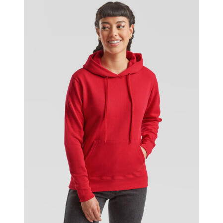 Fruit Of The Loom 62038 Fruit Of The Loom Ladies' Classic Hooded Sweat Red
