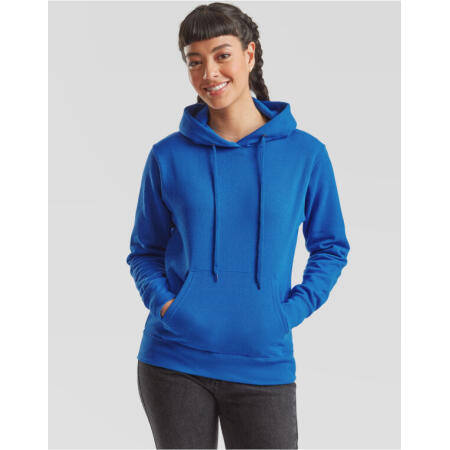 Fruit Of The Loom 62038 Fruit Of The Loom Ladies' Classic Hooded Sweat Royal