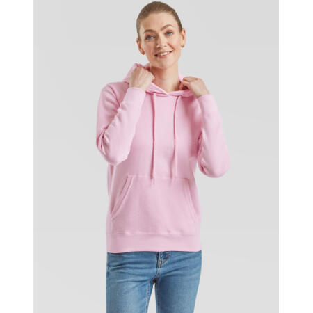 Fruit Of The Loom 62038 Fruit Of The Loom Ladies' Classic Hooded Sweat Light Pink