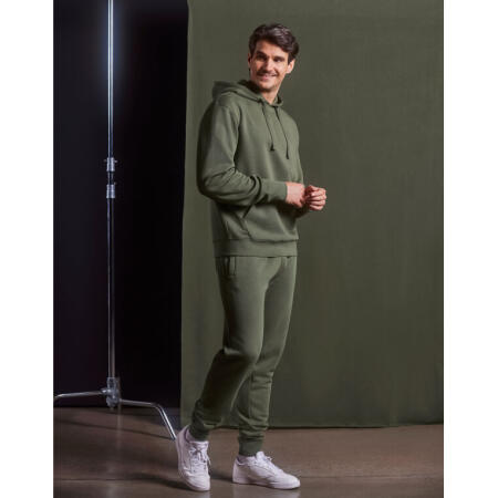 Russell 265M Russell Men's Authentic Hooded Sweat Olive