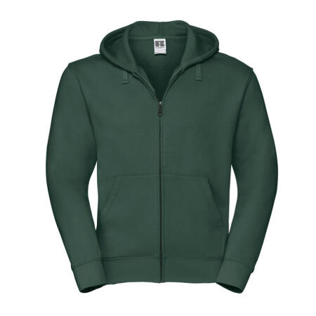 Russell 266M Russell Men's Authentic Zipped Hood Jacket Bottle Green