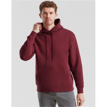 Fruit Of The Loom 62152 Fruit Of The Loom Men's Premium Hooded Sweat Burgundy