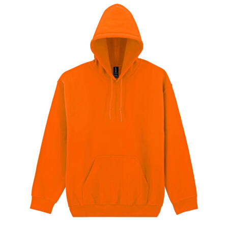 Gildan 12500 Gildan DryBlend Adult Hooded Sweatshirt Safety Orange