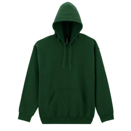 Gildan 12500 Gildan DryBlend Adult Hooded Sweatshirt Forest Green