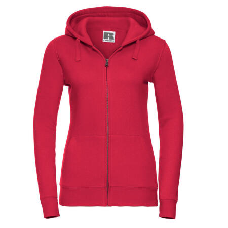 Russell 266F Russell Ladies' Authentic Zipped Hood Jacket Classic Red