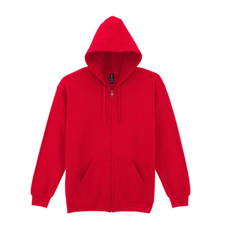 Gildan 18600 Gildan Heavy Blend™ Adult Full Zip Sweat Red