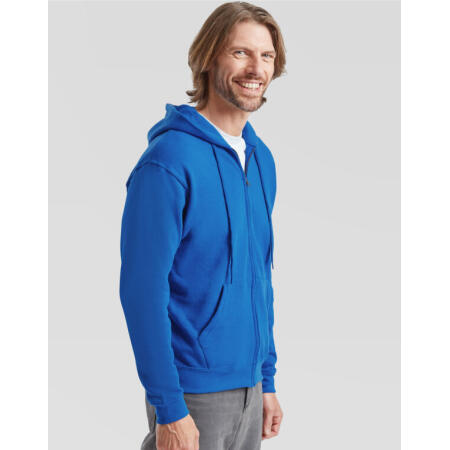 Fruit Of The Loom 62062 Fruit Of The Loom Men's Classic Hooded Sweat Jacket Royal