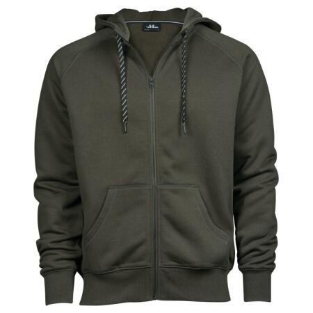 Tee Jays TJ5435 Tee Jays Men's Fashion Full Zip Hood Deep Green