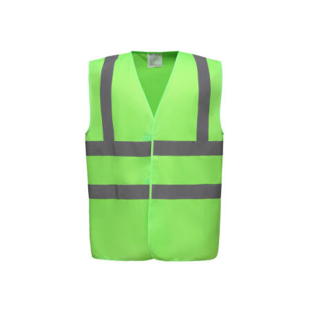 Yoko HVW100EV Yoko Enhanced Vis Waistcoat Lime