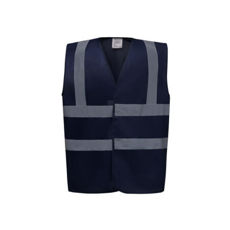 Yoko HVW100EV Yoko Enhanced Vis Waistcoat Navy