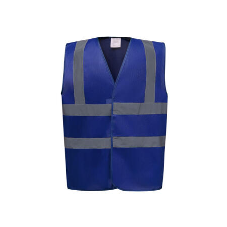 Yoko HVW100EV Yoko Enhanced Vis Waistcoat Royal Blue