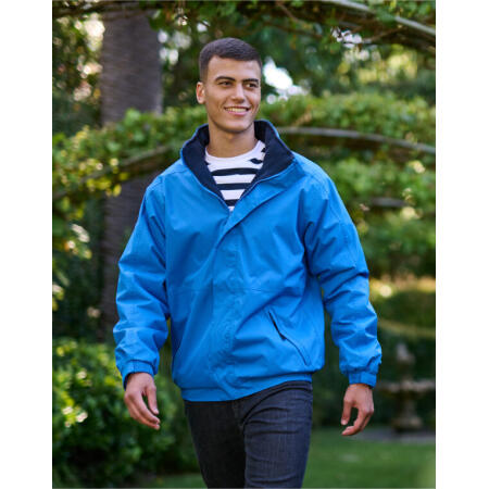 Otter/Black Dover Men's Fleece Lined Bomber Jacket