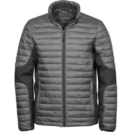 Tee Jays TJ9626 Tee Jays Men's Crossover Jacket Space Grey/Black