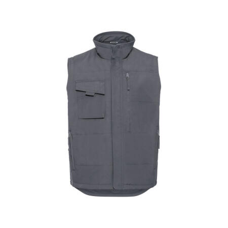 Russell 014M Russell Heavy Duty Workwear Gilet Convoy Grey