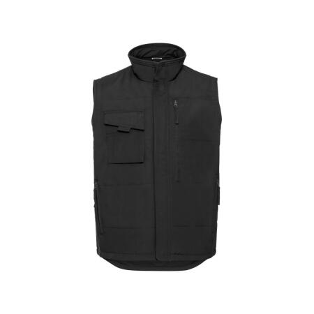 Russell 014M Russell Heavy Duty Workwear Gilet Black