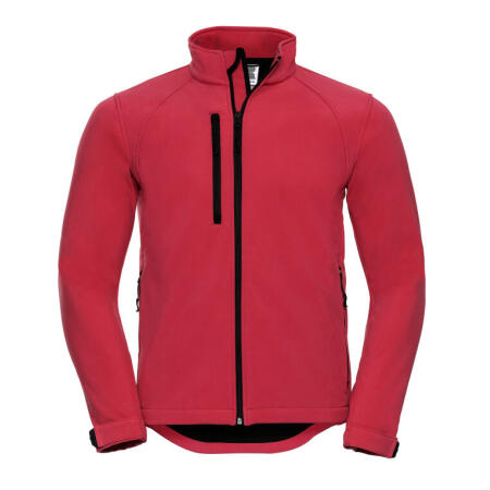 Russell 140M Russell Men's Softshell Jacket Classic Red