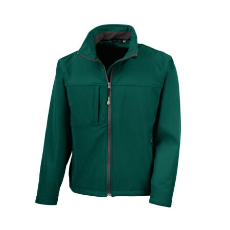 Result R121M Result Men's Recycled Classic 3-Layer Softshell Bottle Green