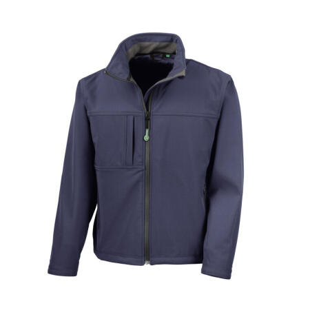 Result R121M Result Men's Recycled Classic 3-Layer Softshell Navy