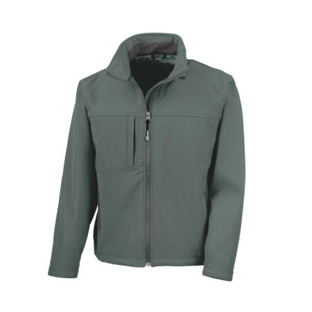 Result R121M Result Men's Recycled Classic 3-Layer Softshell Grey