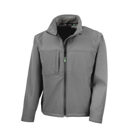 Result R121M Result Men's Recycled Classic 3-Layer Softshell Workguard Grey