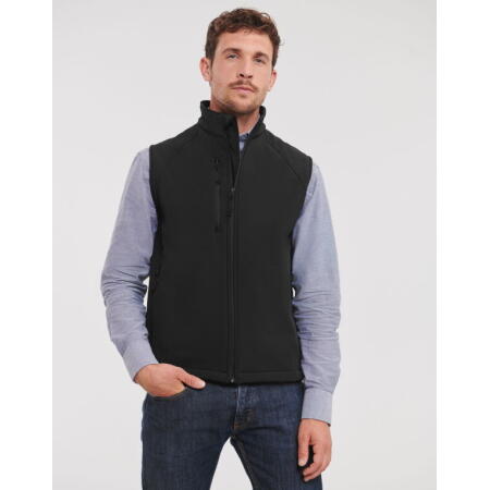 Russell R141M Russell Men's Softshell Gilet Black