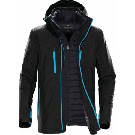 Stormtech XB-4 Stormtech Men's Matrix System Jacket Black/Electric Blue