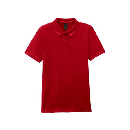 Gildan 64800L Gildan Softstyle Ladies' Double Pique Polo Cherry Red