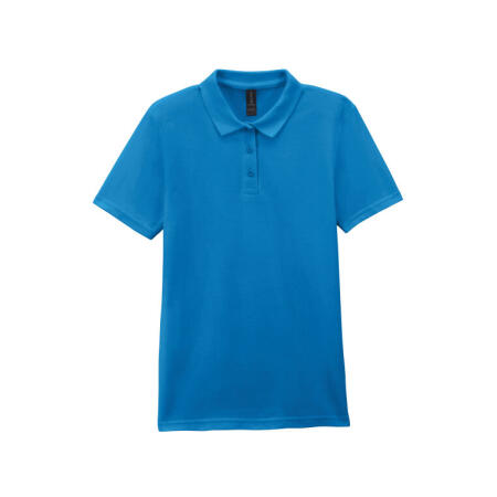 Gildan 64800L Gildan Softstyle Ladies' Double Pique Polo Sapphire