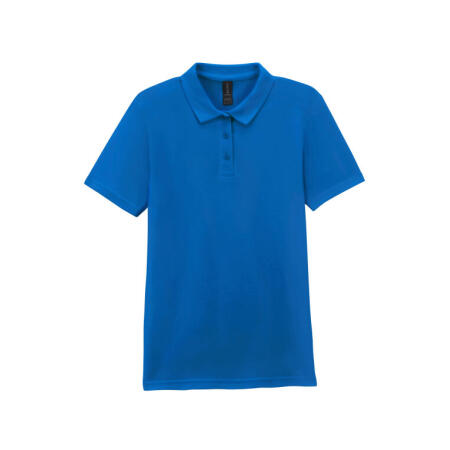 Gildan 64800L Gildan Softstyle Ladies' Double Pique Polo Royal
