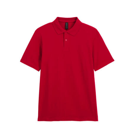 Gildan 64800 Gildan Softstyle Adult Double Pique Polo Cherry Red