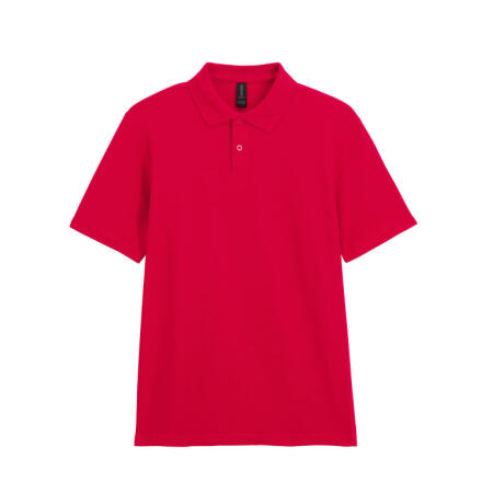Gildan 64800 Gildan Softstyle Adult Double Pique Polo Red