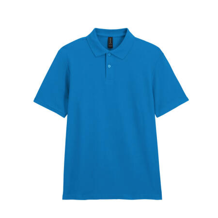 Gildan 64800 Gildan Softstyle Adult Double Pique Polo Sapphire