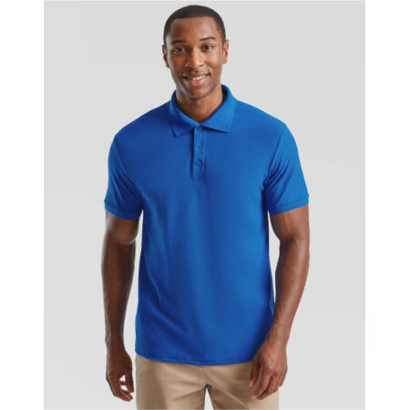 Fruit Of The Loom 63204 Fruit Of The Loom Men's 65/35 Heavy Polo Royal