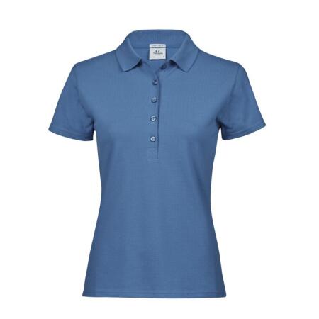 Tee Jays TJ145 Tee Jays Ladies' Luxury Stretch Polo Ocean Blue