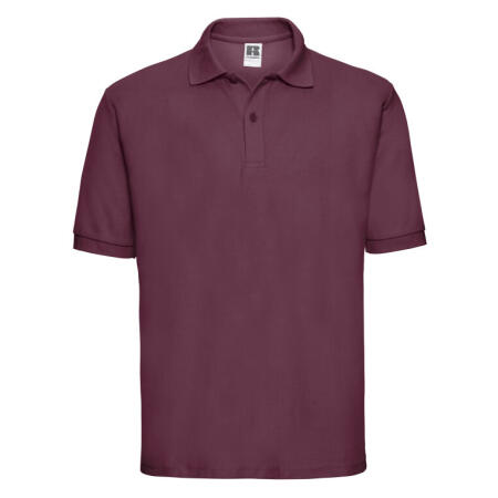 Russell 539M Russell Men's Classic Polycotton Polo Burgundy
