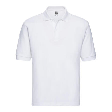 Russell 539M Russell Men's Classic Polycotton Polo White