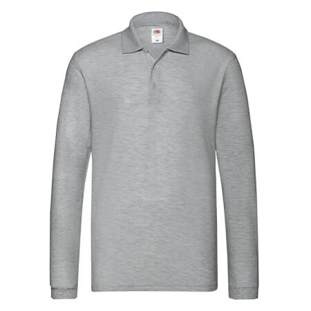 Fruit Of The Loom 63310 Fruit Of The Loom Men's Premium L/S Polo Athletic Heather