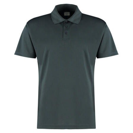 Kustom Kit KK455 Kustom Kit Regular Fit Micro Mesh Polo with Cooltex Graphite