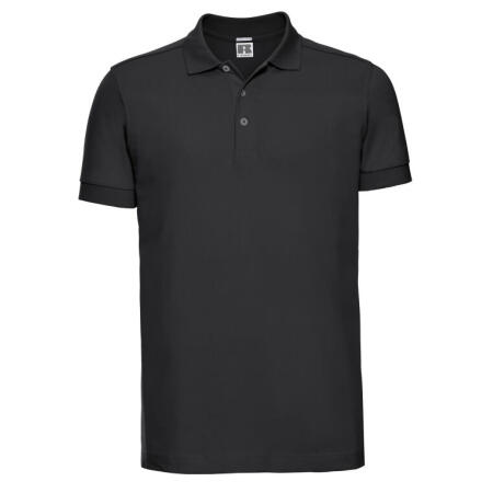 Russell 566M Russell Men's Fitted Stretch Polo Black