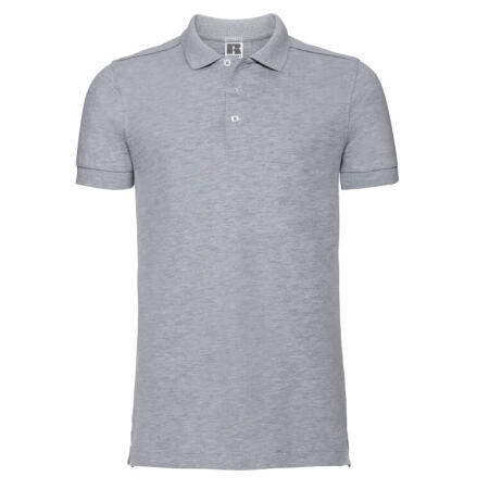 Russell 566M Russell Men's Fitted Stretch Polo Light Oxford