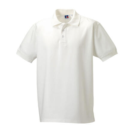 Russell 577M Russell Men's Ultimate Cotton Polo White
